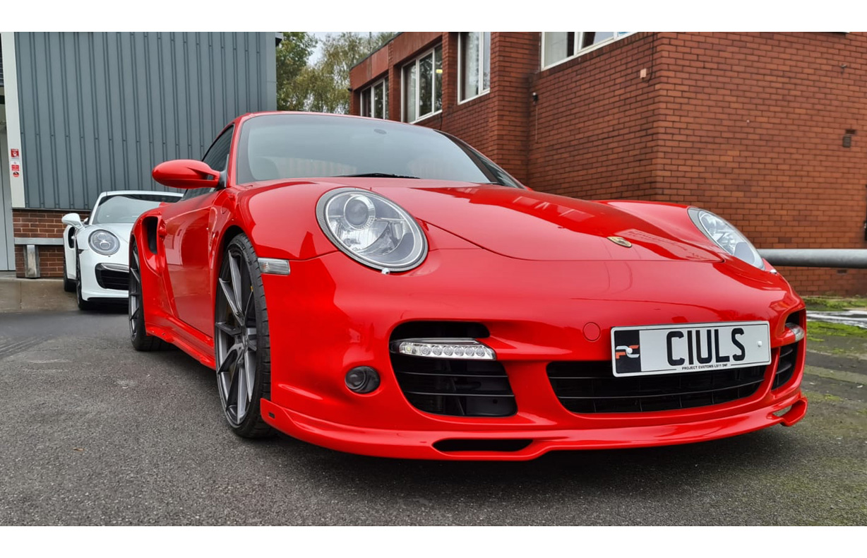 Moshammer 997TT Front Spoiler Lip Evo : Suncoast Porsche Parts